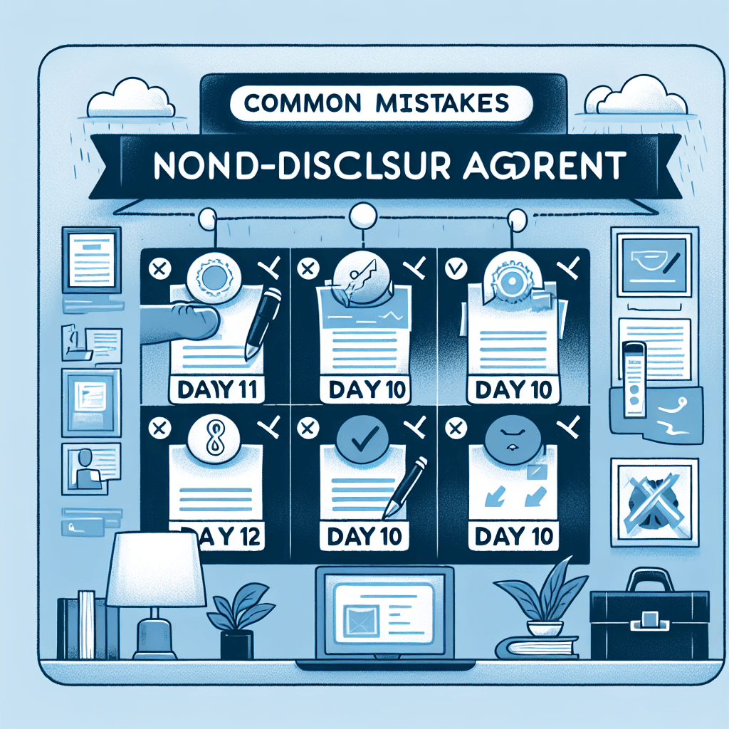 Common Mistakes in NDA Preparation – Day 10