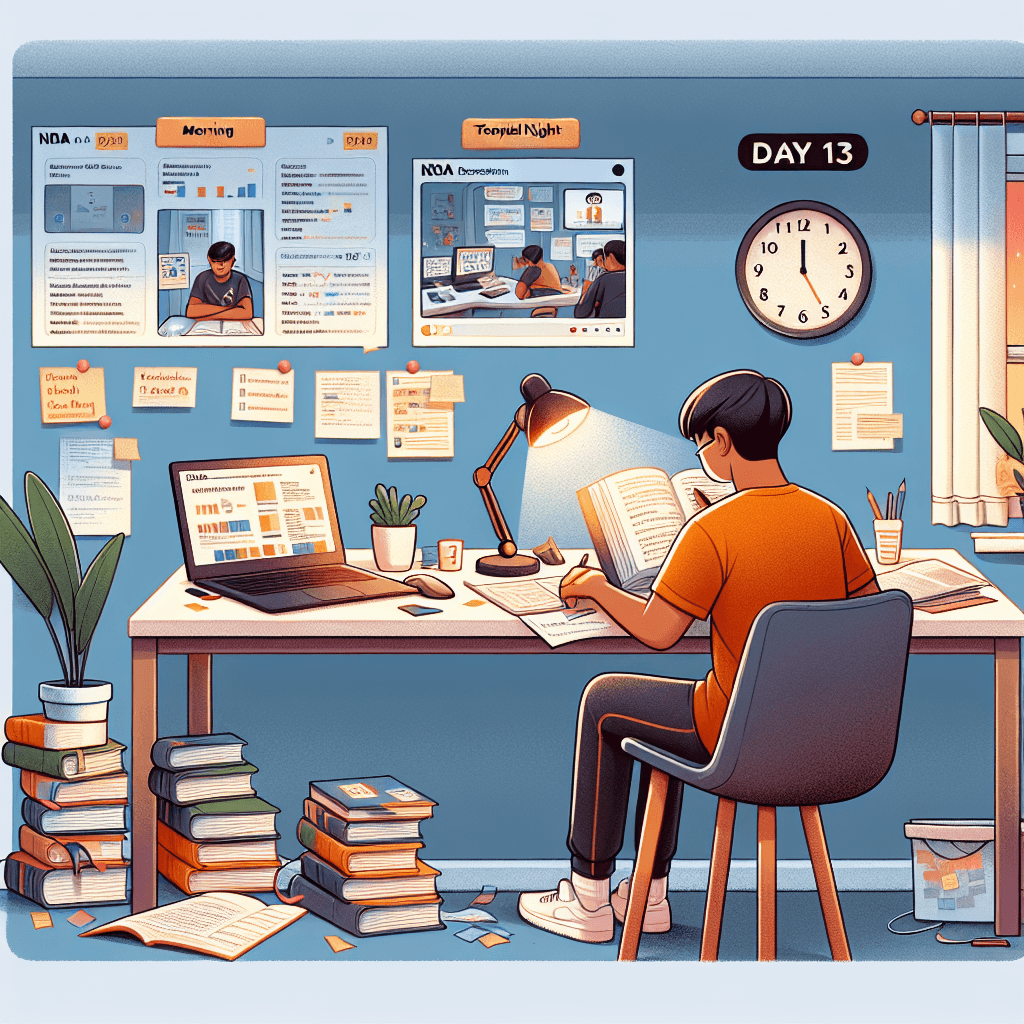 How to Prepare for NDA Exam – Day 13